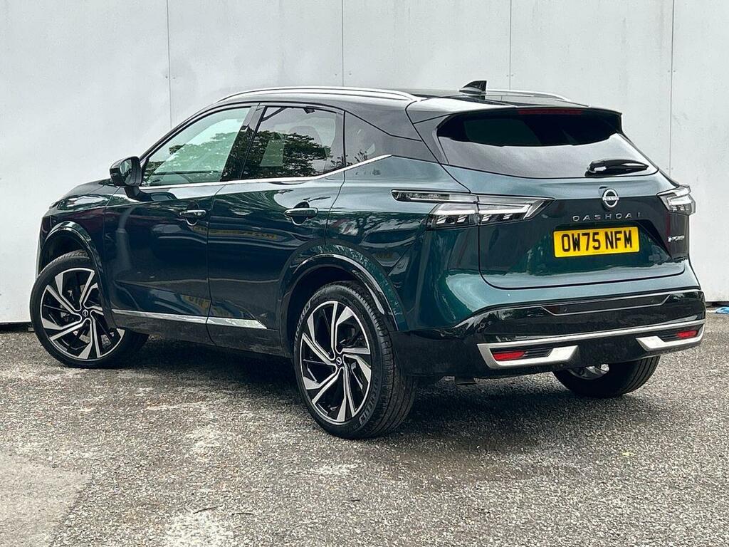 Nissan Qashqai 1.5 H E-power Tekna Suv Hybrid Eu OW75NFM Green #3