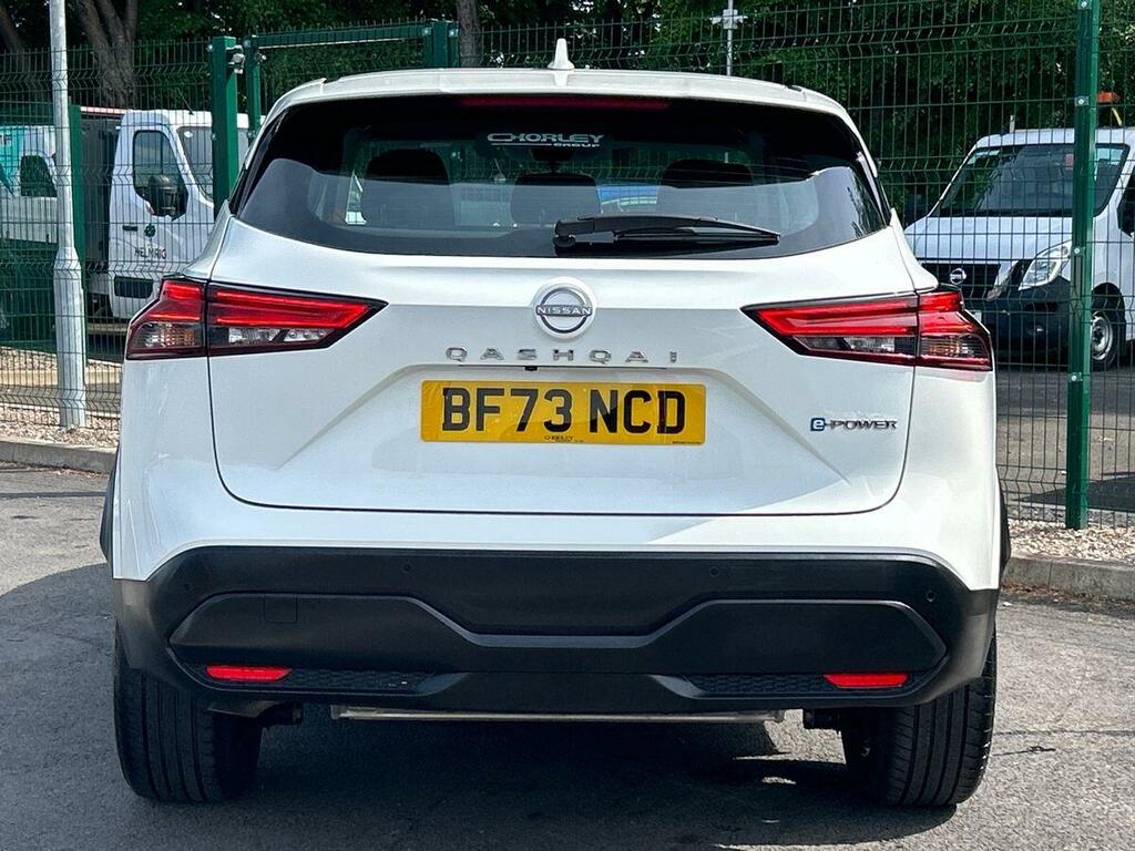 Nissan Qashqai 1.5 H E-power Acenta Premium Suv Hybrid BF73NCD White #5