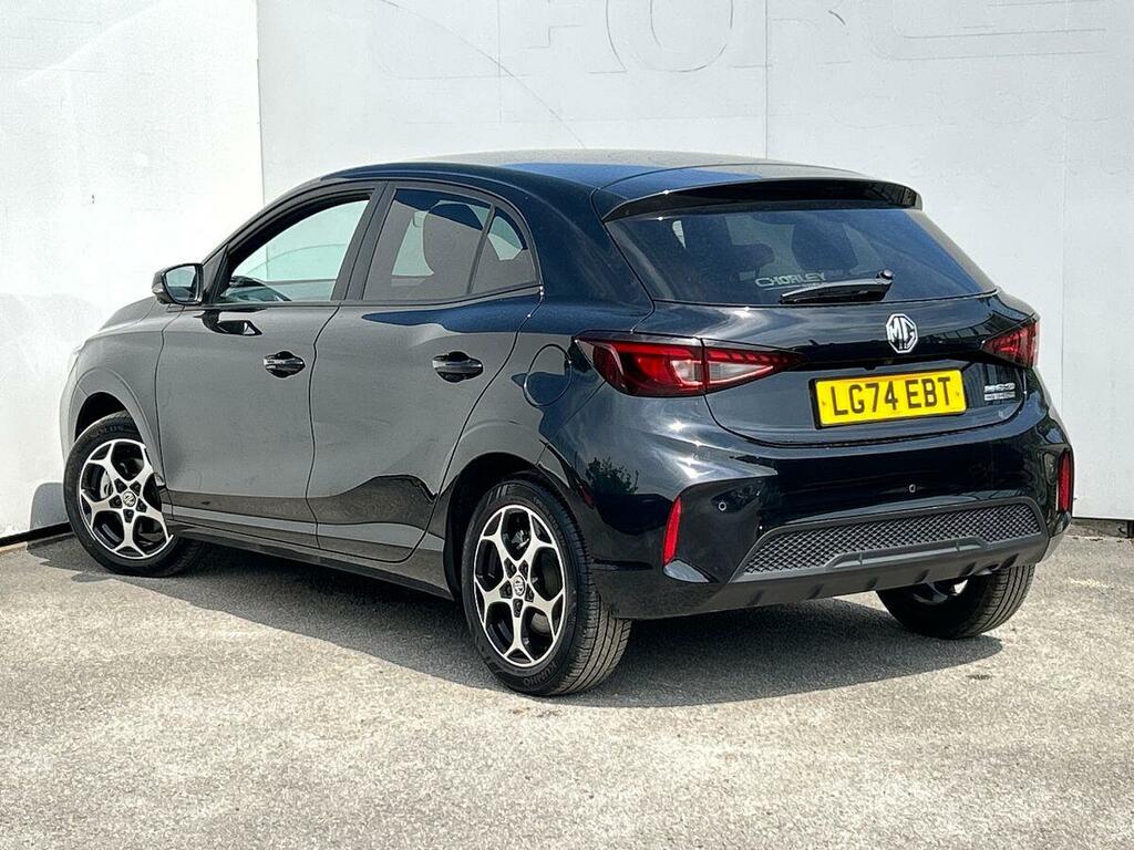 MG MG3 1.5 Hybrid Trophy Hatchback Hybrid Aut LG74EBT Black #3