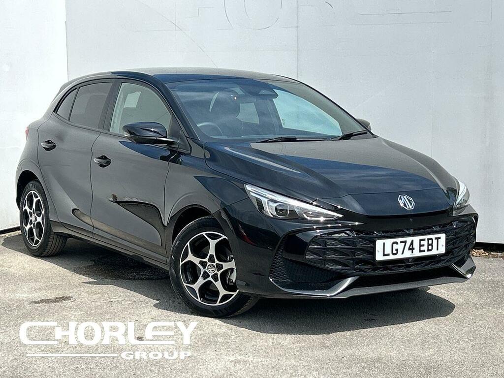 MG MG3 1.5 Hybrid Trophy Hatchback Hybrid Aut Black