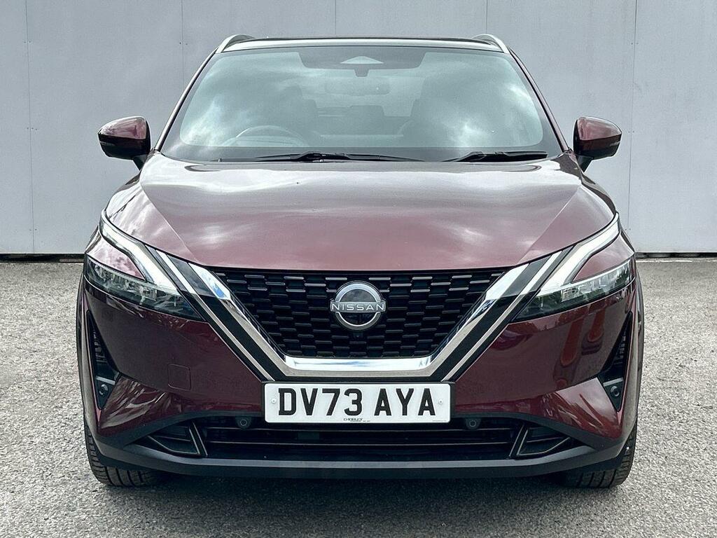 Nissan Qashqai 1.3 Dig-t Mhev Tekna Suv Hybrid DV73AYA Red #4