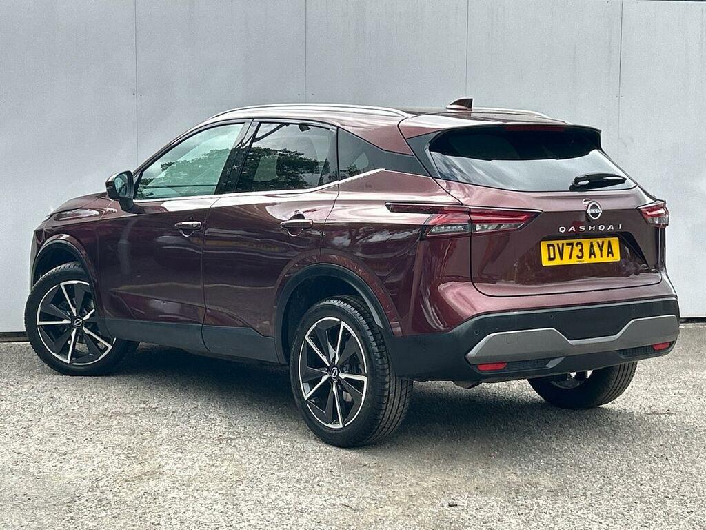 Nissan Qashqai 1.3 Dig-t Mhev Tekna Suv Hybrid DV73AYA Red #3