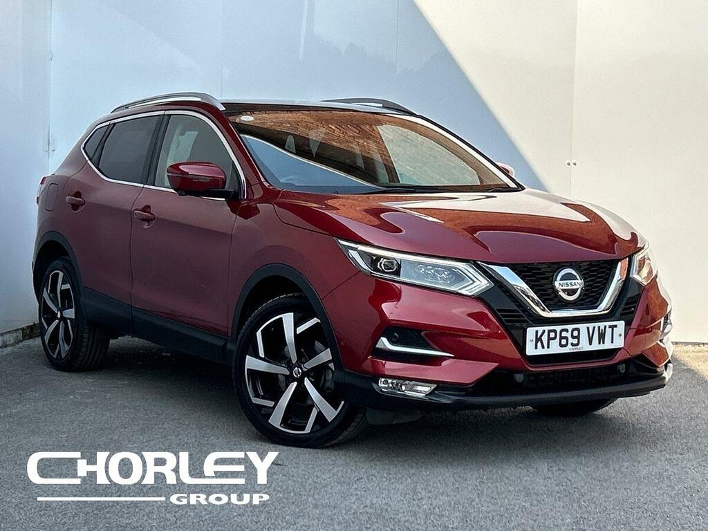 Nissan Qashqai 1.3 Dig-t Tekna Suv Euro 6 Ss Red