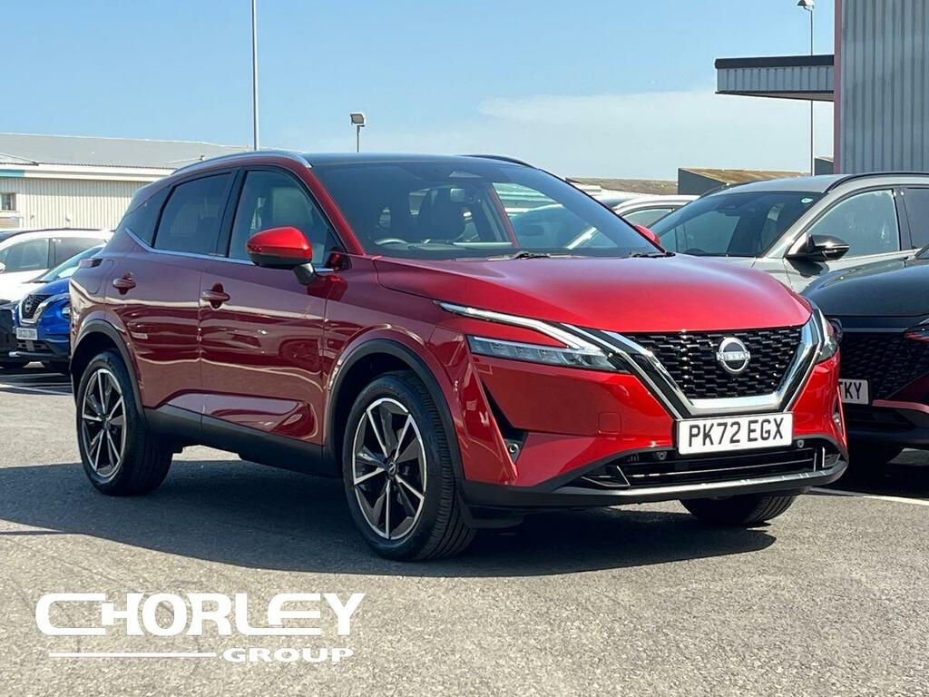 Nissan Qashqai 1.3 Dig-t Mhev Tekna Suv Hybrid Xtron E Red