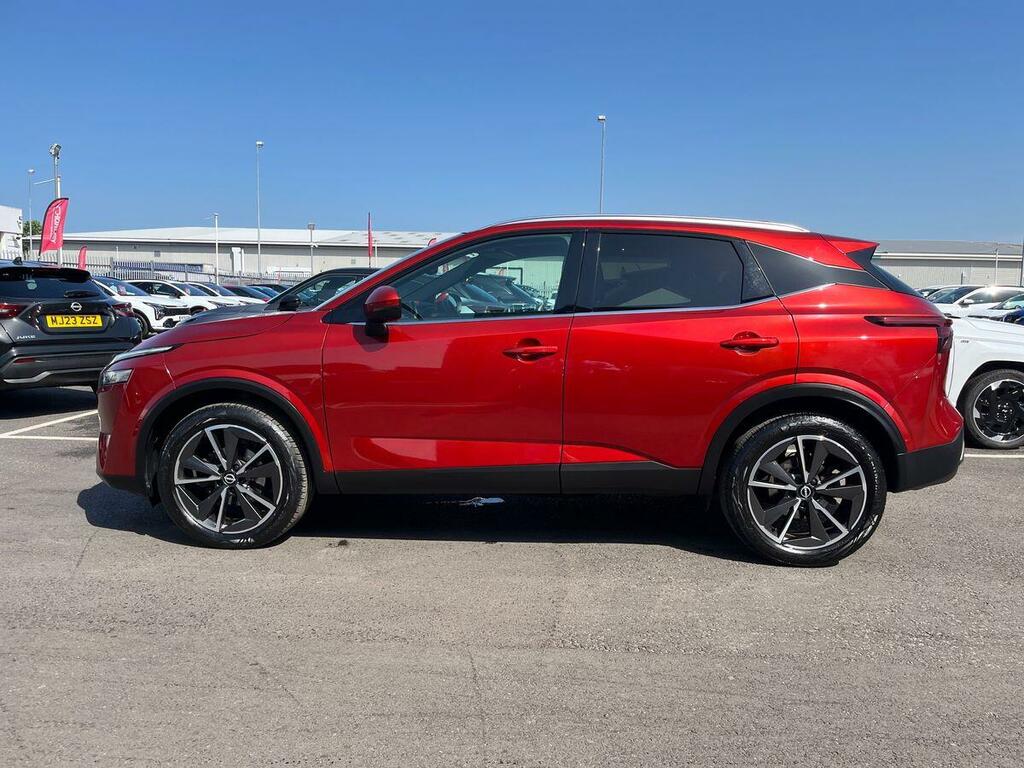 Nissan Qashqai 1.3 Dig-t Mhev Tekna Suv Hybrid Xtron E PK72EGX Red #6