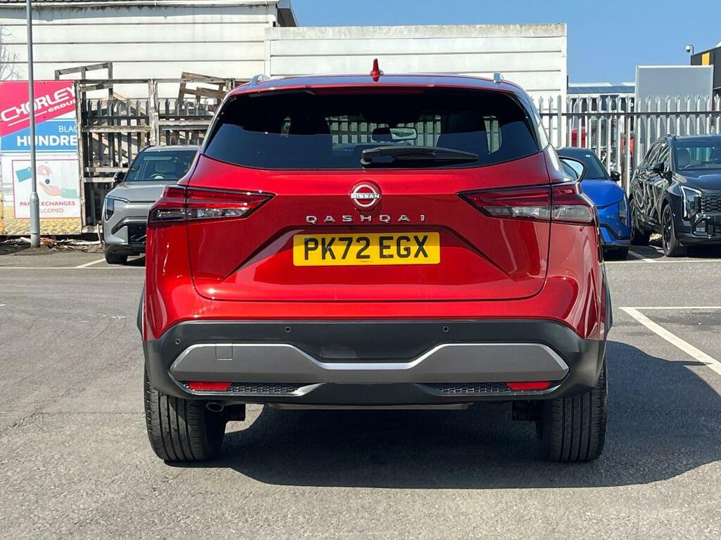 Nissan Qashqai 1.3 Dig-t Mhev Tekna Suv Hybrid Xtron E PK72EGX Red #5