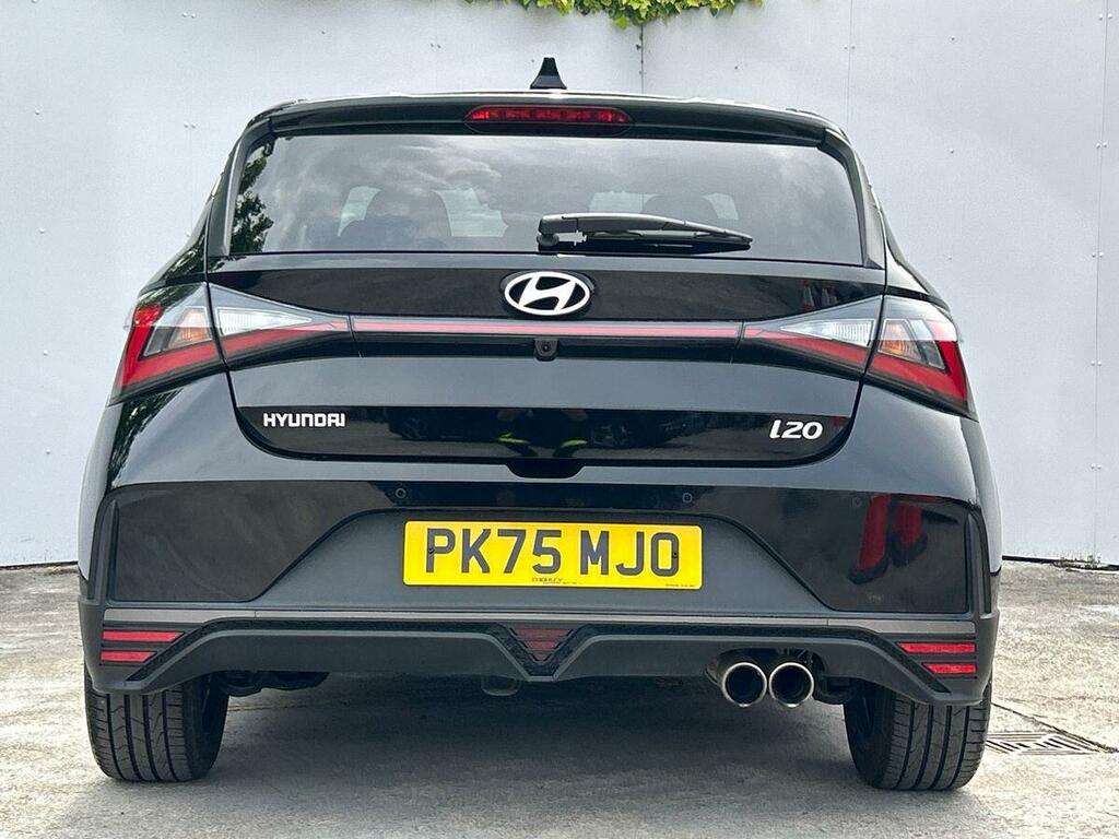 Hyundai I20 1.0 T-gdi N Line S Hatchback Dct Euro 6 PK75MJO Black #5