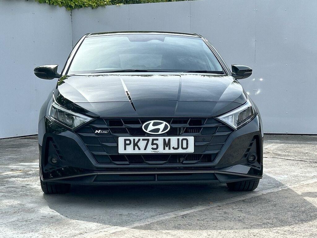Hyundai I20 1.0 T-gdi N Line S Hatchback Dct Euro 6 PK75MJO Black #4