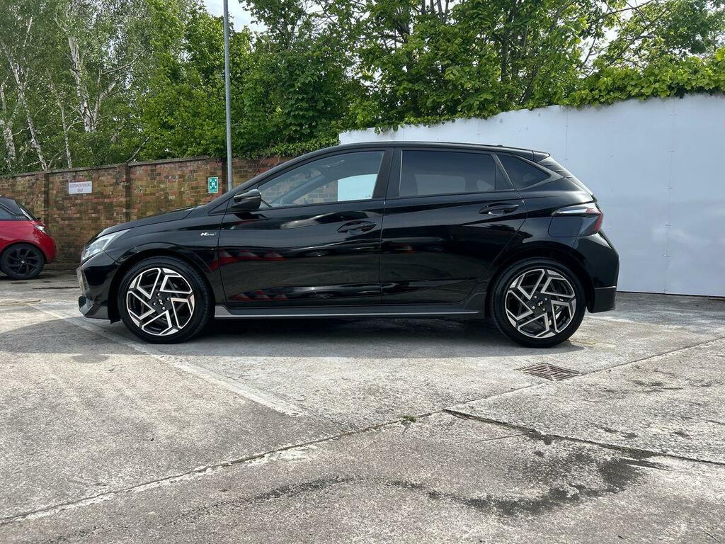 Hyundai I20 1.0 T-gdi N Line S Hatchback Dct Euro 6 PK75MJO Black #6