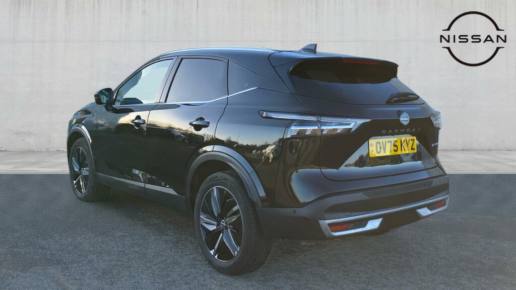 Nissan Qashqai 1.5 H E-power Tekna Suv Hybrid Eur OV75KYZ Black #3