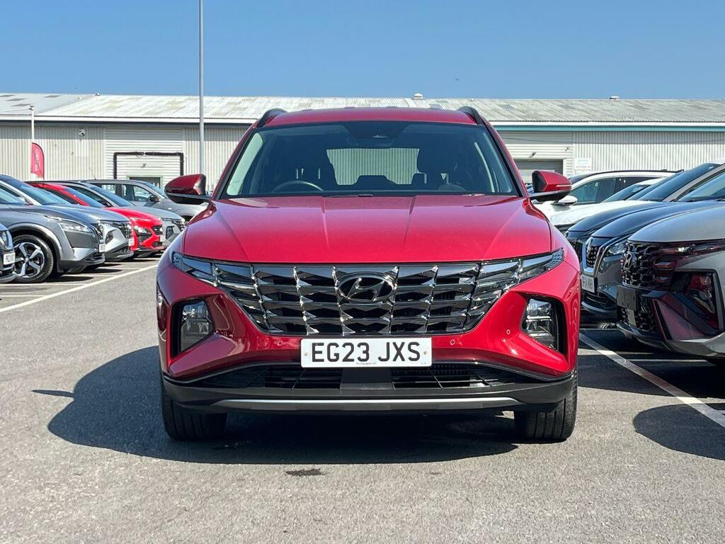 Hyundai Tucson 1.6 H T-gdi Premium Suv Hybrid Eur EG23JXS Red #4