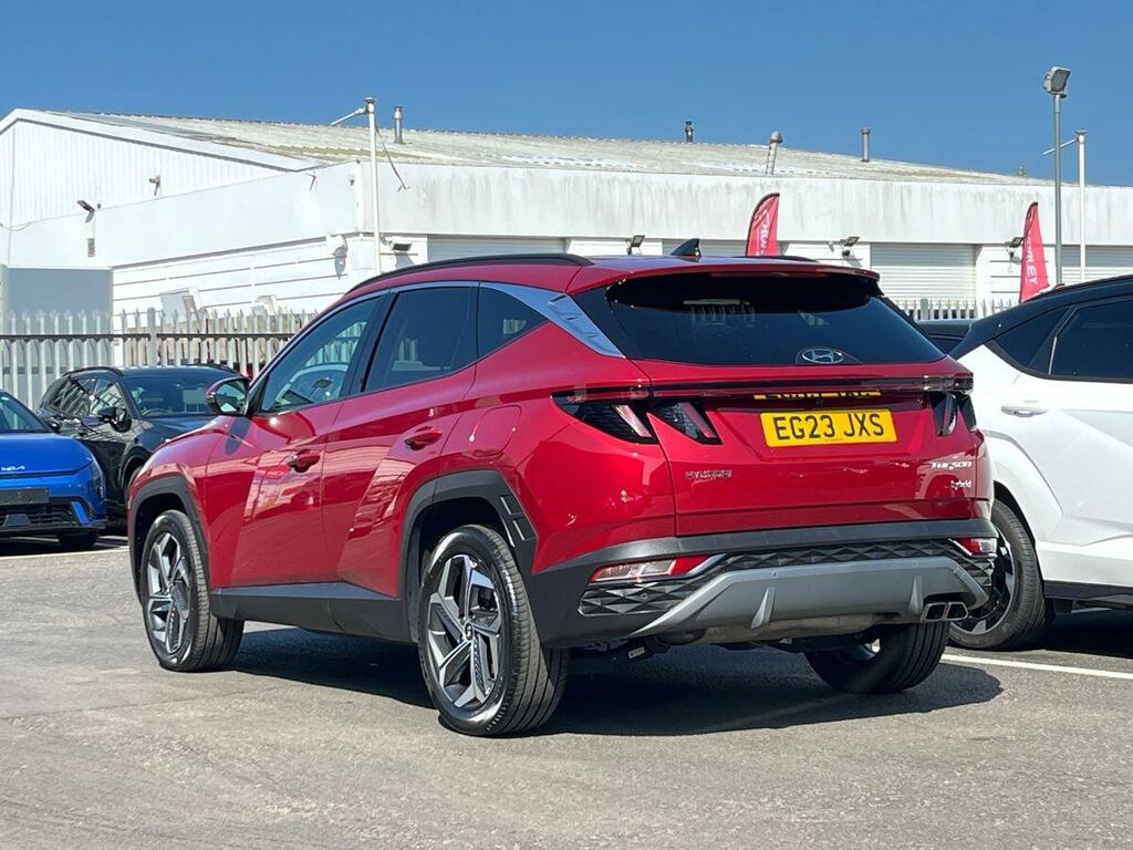 Hyundai Tucson 1.6 H T-gdi Premium Suv Hybrid Eur EG23JXS Red #3
