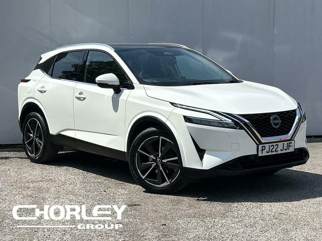 Nissan Qashqai 1.3 Dig-t Mhev Tekna Suv Hybrid White