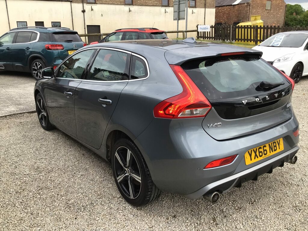 Volvo V40 2.0 D2 118 Bhp 20 Road T YX66NBY Grey #6