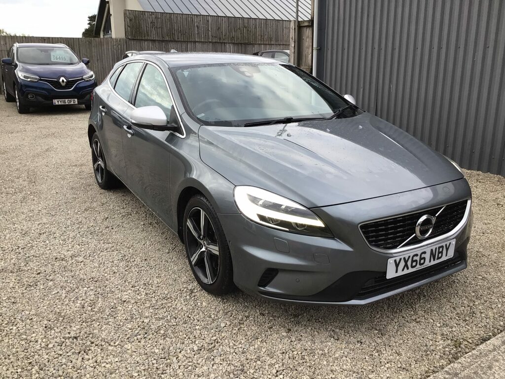 Volvo V40 2.0 D2 118 Bhp 20 Road T YX66NBY Grey #3