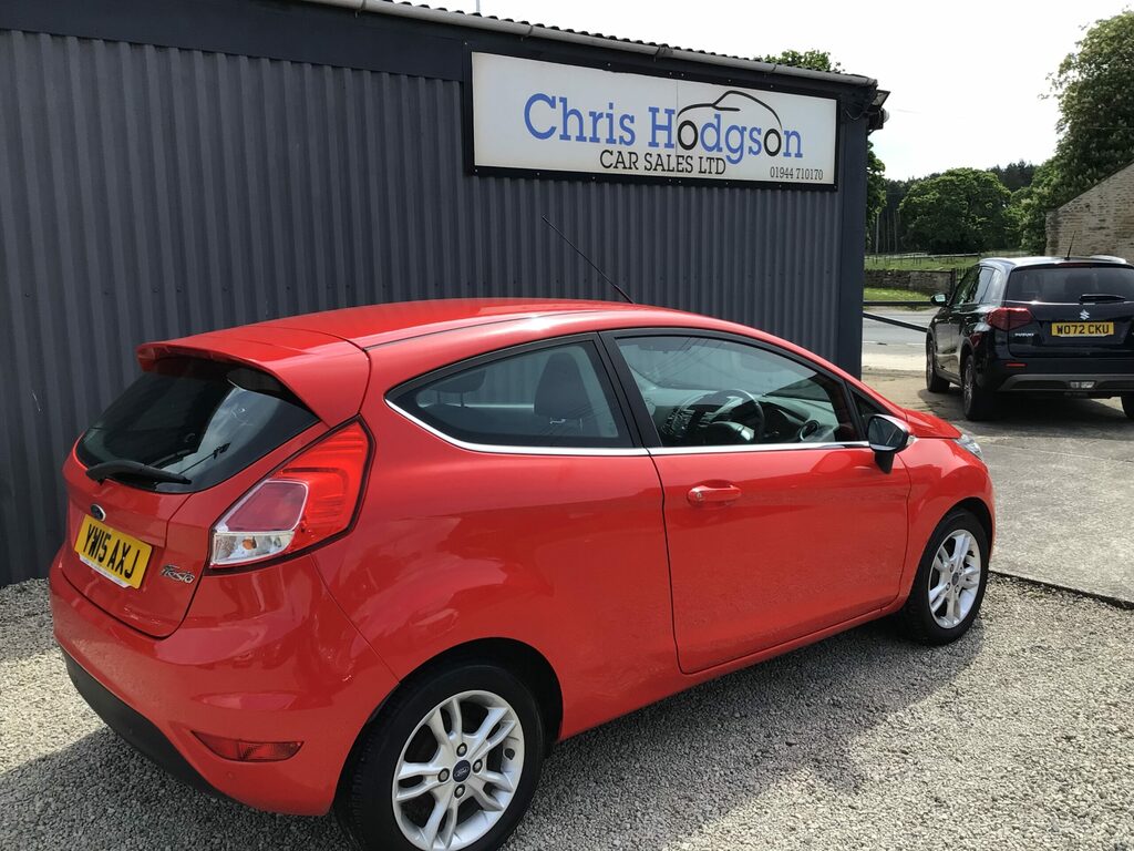 Ford Fiesta 1.25 Zetec 81 Bhp Only 15 156 Mile Red #4