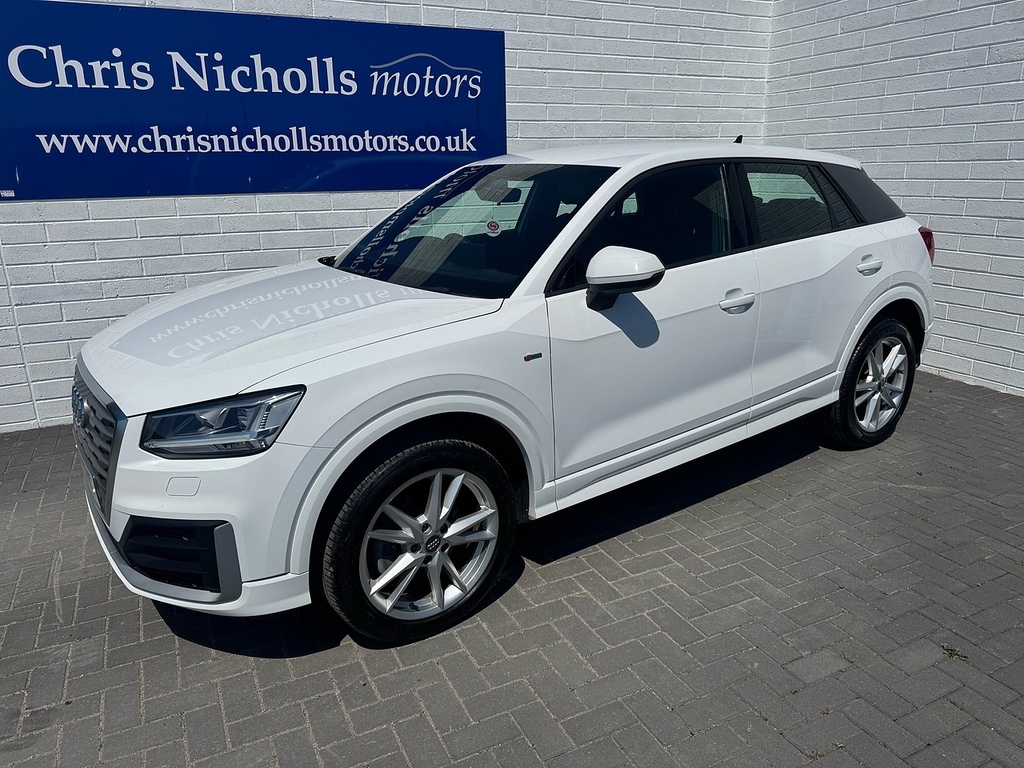 Audi Q2 Tdi S Line White
