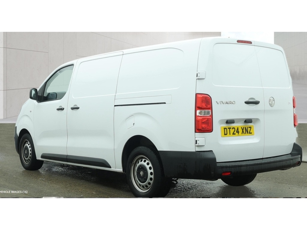 Vauxhall Vivaro Turbo D Prime DT24XNZ White #2