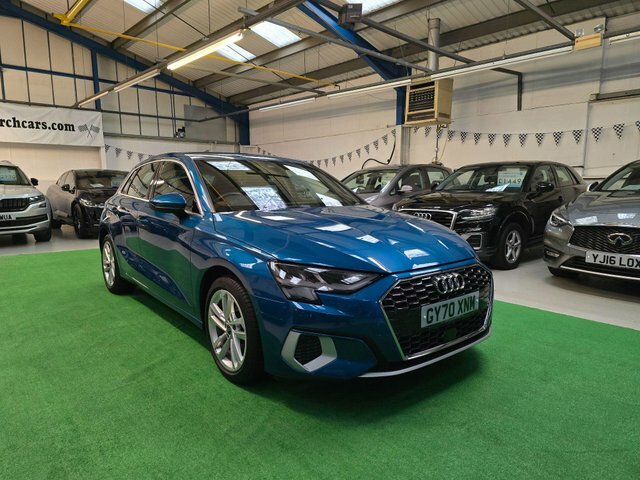 Audi A3 1.5 Tfsi 35 Sport Sportback Euro 6 S S GY70XNM Blue #5