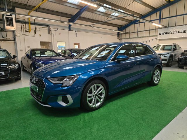 Audi A3 1.5 Tfsi 35 Sport Sportback Euro 6 S S Blue
