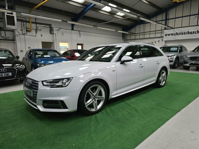 Audi A4 Avant 2.0 Tdi S Line S Tronic Euro 6 S S White #3