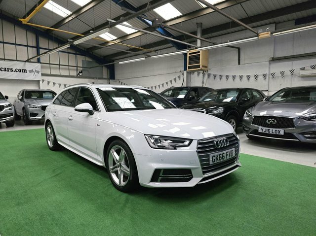 Audi A4 Avant 2.0 Tdi S Line S Tronic Euro 6 S S White #6