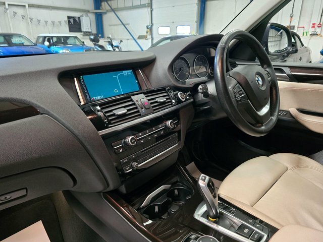 BMW X3 2.0 20D Xline Xdrive Euro 6 S S SC65XSD Black #2