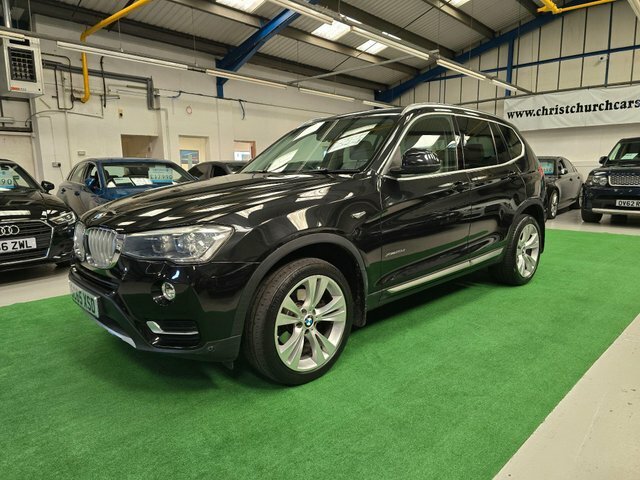 BMW X3 2.0 20D Xline Xdrive Euro 6 S S SC65XSD Black #4