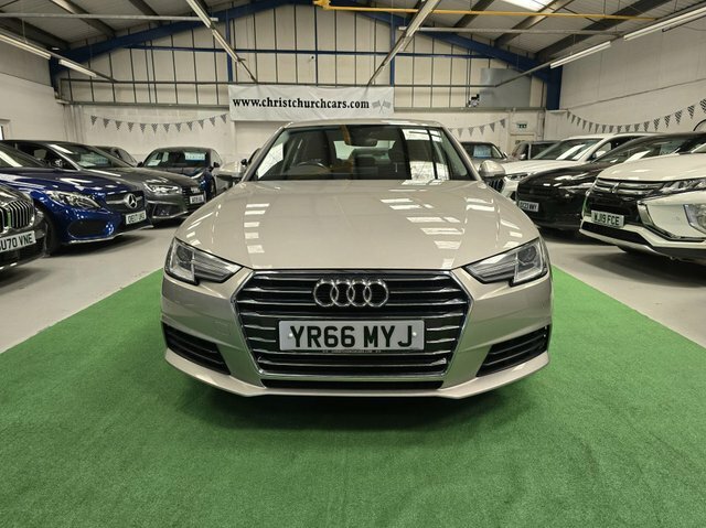 Audi A4 2.0 Tdi Ultra Se Saloon S Tronic Euro 6 YR66MYJ Silver #4