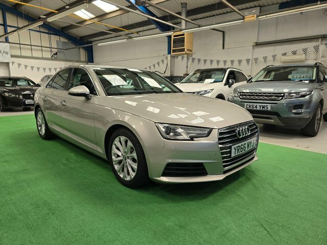 Audi A4 2.0 Tdi Ultra Se Saloon S Tronic Euro 6 YR66MYJ Silver #2