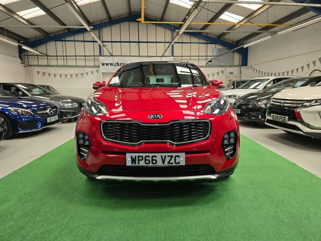 Kia Sportage 2.0 Crdi Gt-line S Awd Euro 6 WP66VZC Red #5