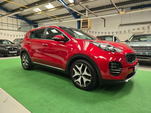 Kia Sportage 2.0 Crdi Gt-line S Awd Euro 6 Red