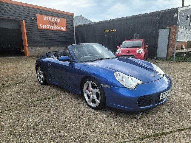Porsche 911 3.6 996 Carrera 4S Cabriolet Tiptronic S Awd Blue #3