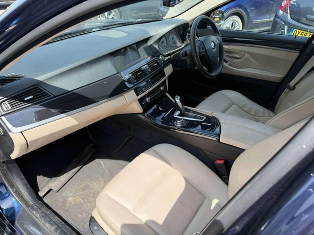 BMW 5 Series 2.0 520D Se Steptronic Euro 5 S S Blue #4