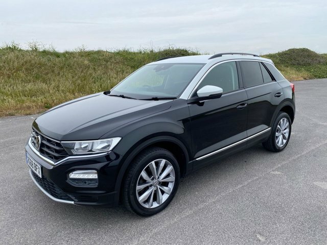 Volkswagen T-Roc Tsi Gpf Design Suv HG68BFX Black #2