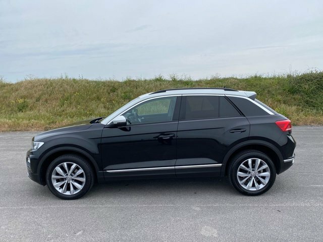 Volkswagen T-Roc Tsi Gpf Design Suv HG68BFX Black #3