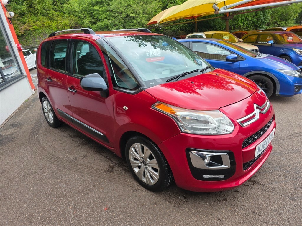 Citroen C3 Picasso Hdi Exclusive Picasso Mpv WJ64FXL Red #3