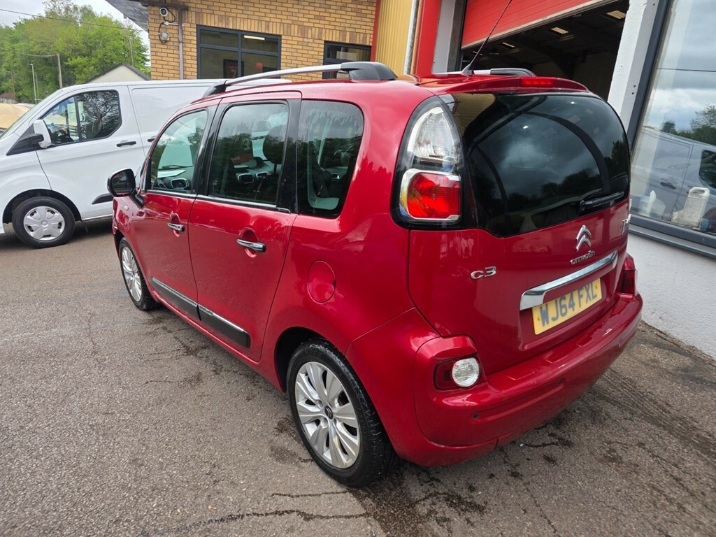 Citroen C3 Picasso Hdi Exclusive Picasso Mpv WJ64FXL Red #4