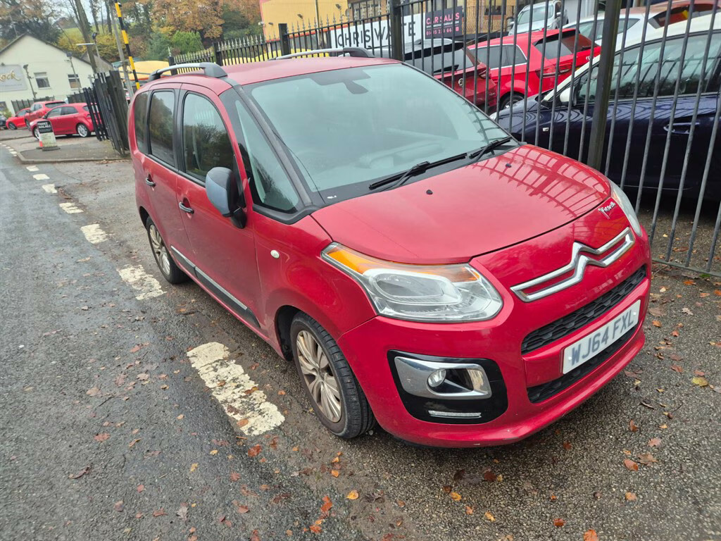 Citroen C3 Picasso Hdi Exclusive Picasso Mpv WJ64FXL Red #6