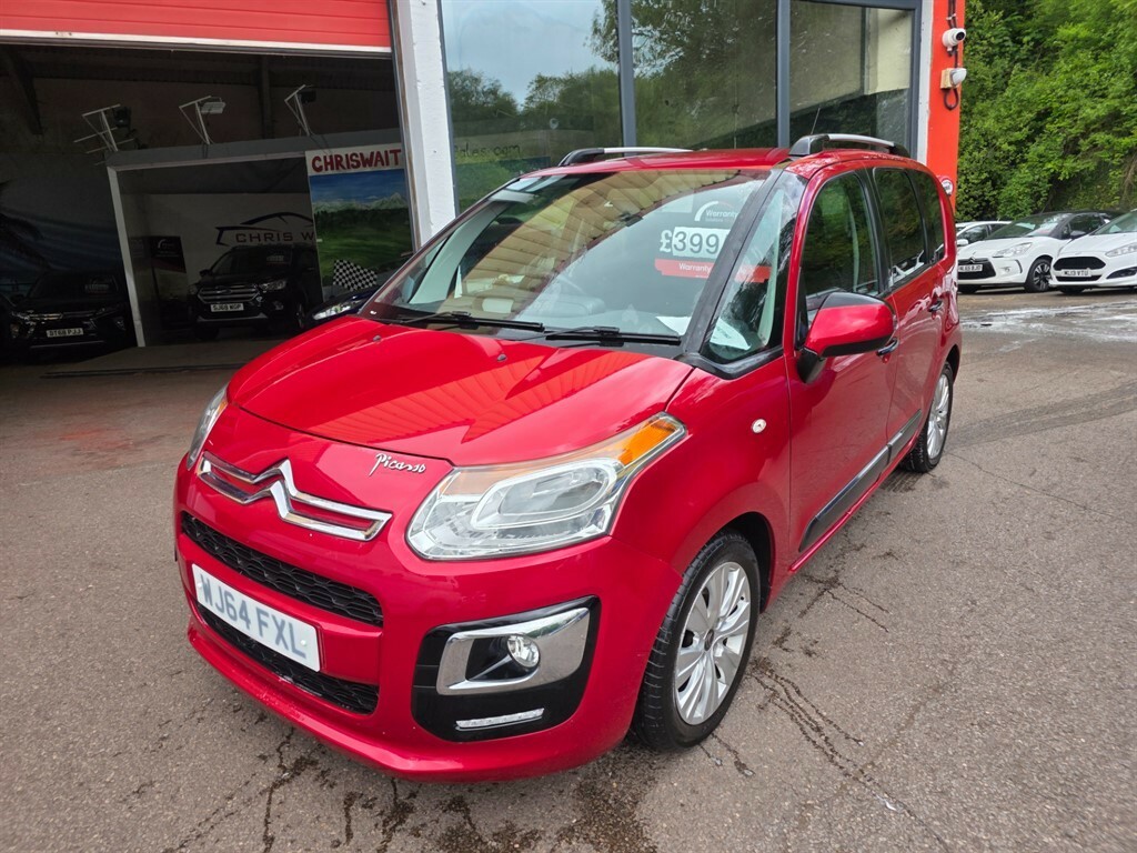 Citroen C3 Picasso Hdi Exclusive Picasso Mpv Red