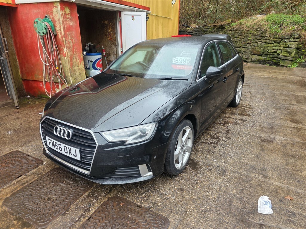 Audi A3 Tdi Sport Hatchback Semi FM66OXJ Black #6