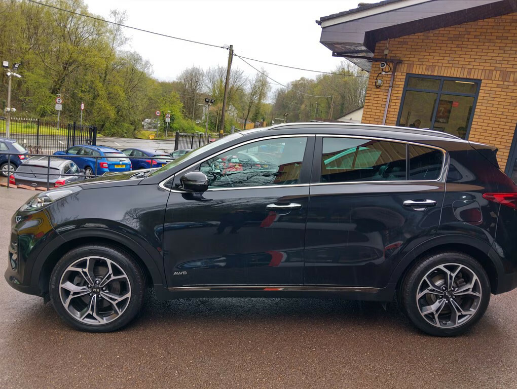 Kia Sportage Gt-line Isg Estate Semi YB68CYO Black #3