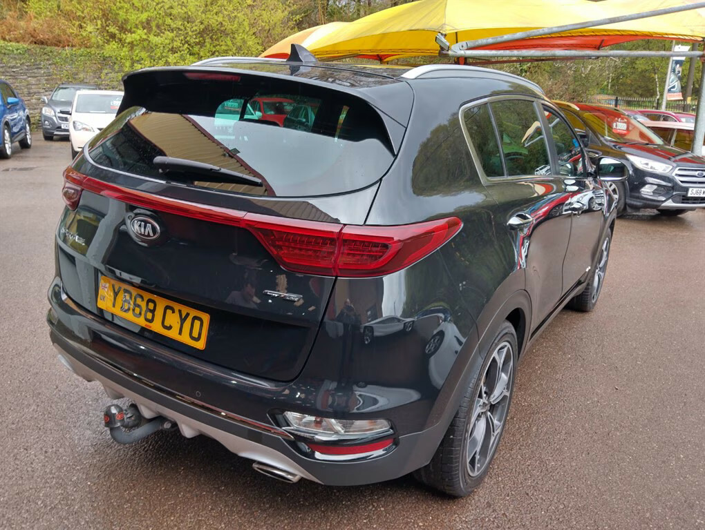 Kia Sportage Gt-line Isg Estate Semi YB68CYO Black #5