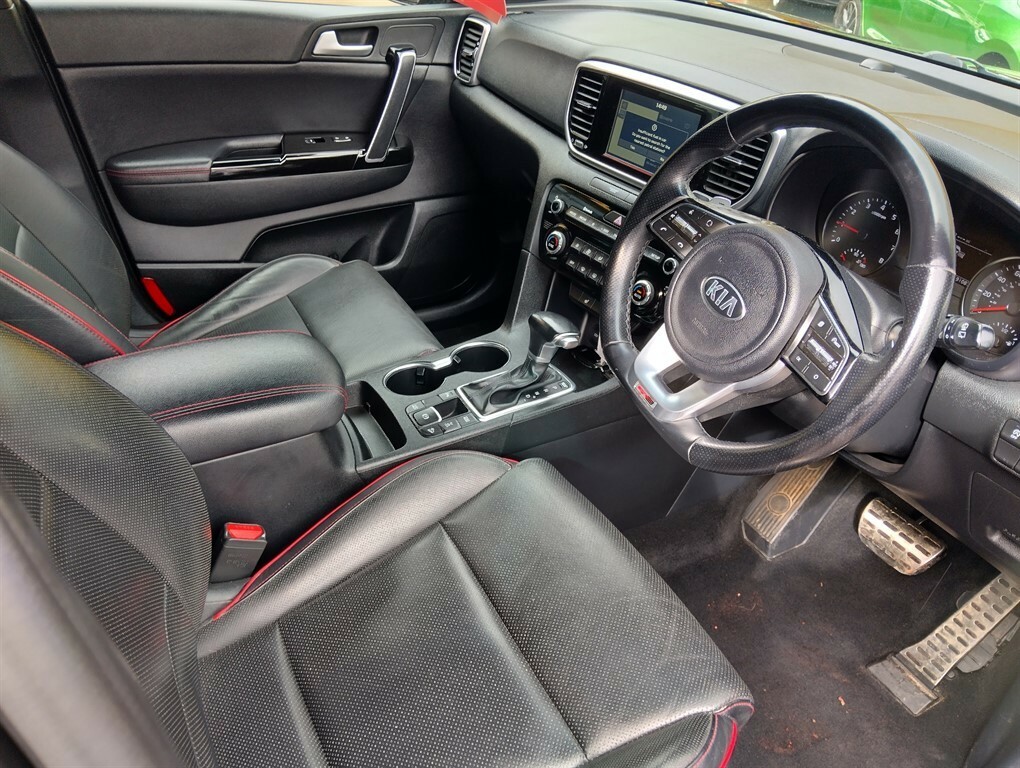 Kia Sportage Gt-line Isg Estate Semi YB68CYO Black #6