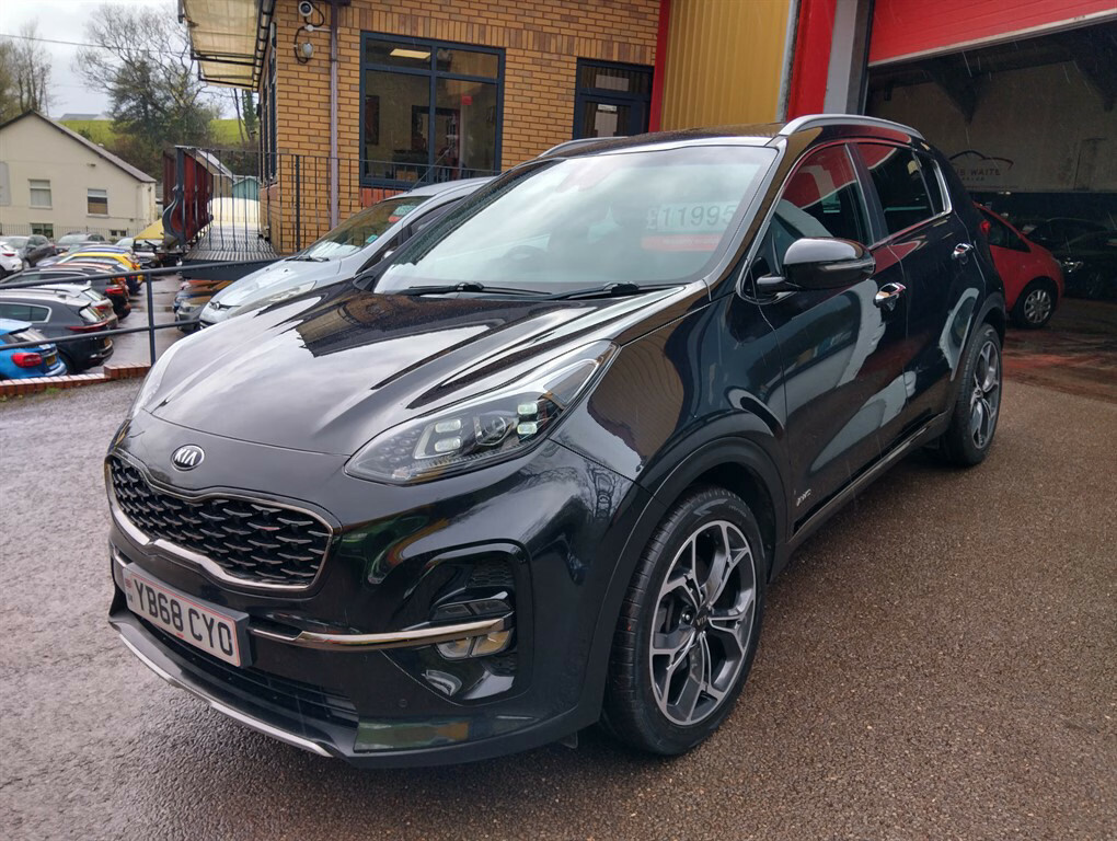 Kia Sportage Gt-line Isg Estate Semi Black