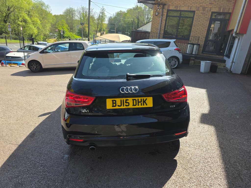 Audi A1 Tdi Sport Hatchback BJ15DHK Black #6