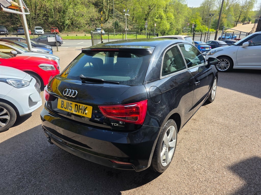Audi A1 Tdi Sport Hatchback BJ15DHK Black #4