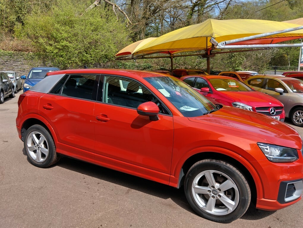 Audi Q2 Tdi Sport Estate YP68WYO Orange #3