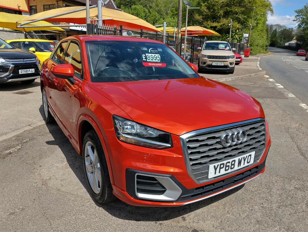 Audi Q2 Tdi Sport Estate YP68WYO Orange #5
