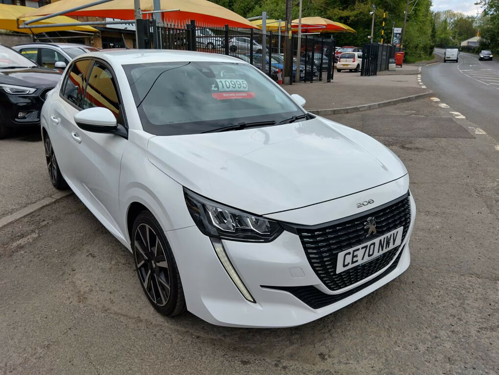 Peugeot 208 Puretech Allure S S Hatchback CE70NWV White #4